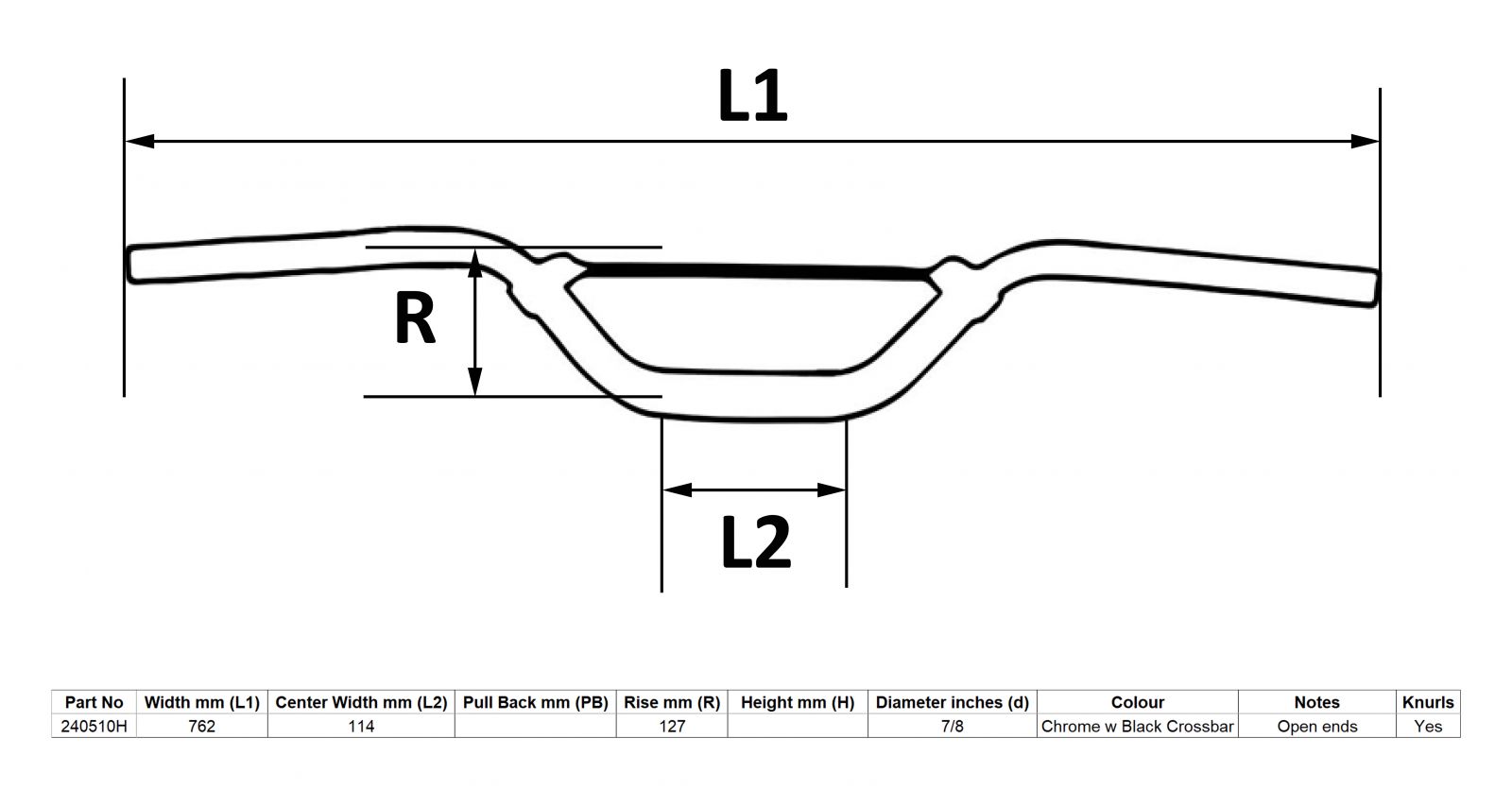 Alloy Handlebars - 240510H image