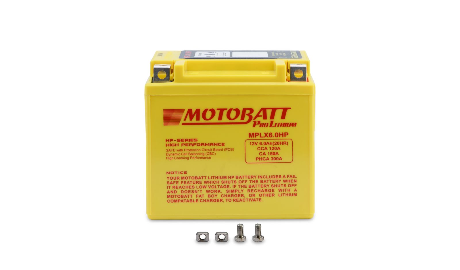 Motobatt Lithium Batteries - 501068MR image