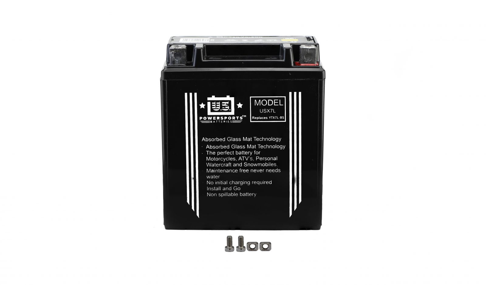 Us Powersports Sealed Battery - 501075U image