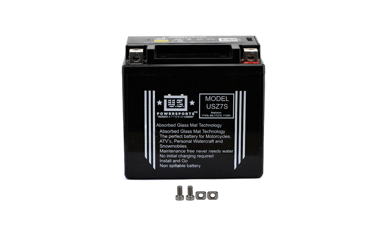 Us Powersports Sealed Battery - 501079U image