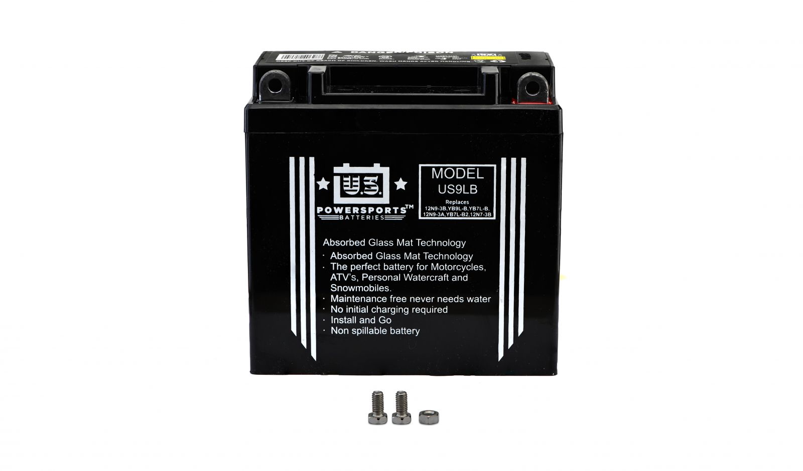 Us Powersports Sealed Battery - 501093U image