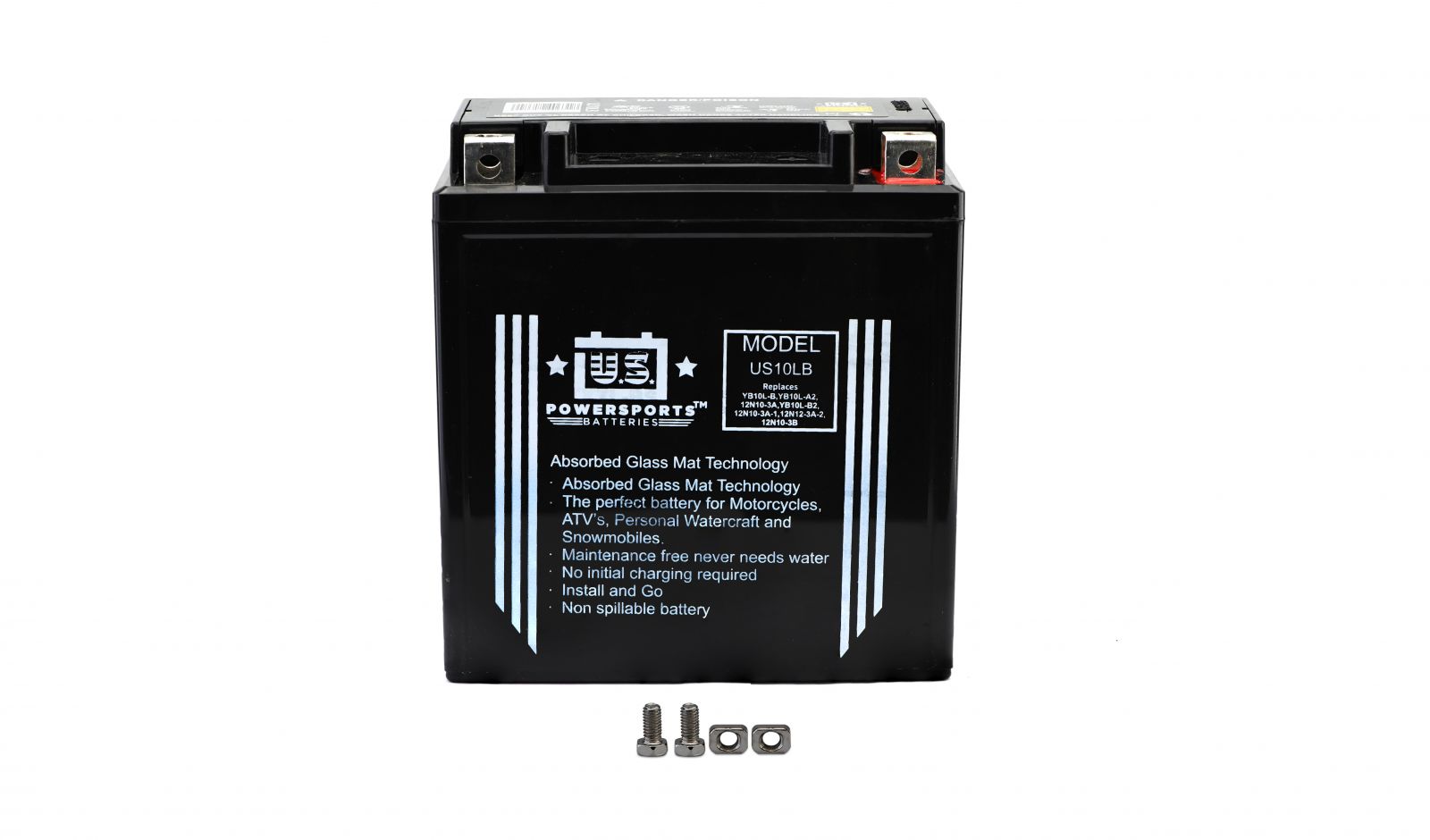 Us Powersports Sealed Battery - 501102U image