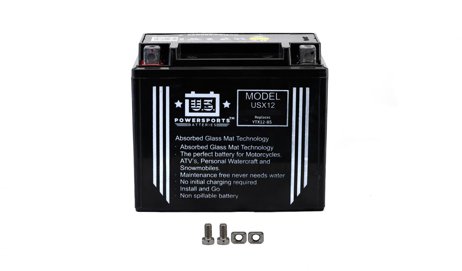 Us Powersports Sealed Battery - 501125U image