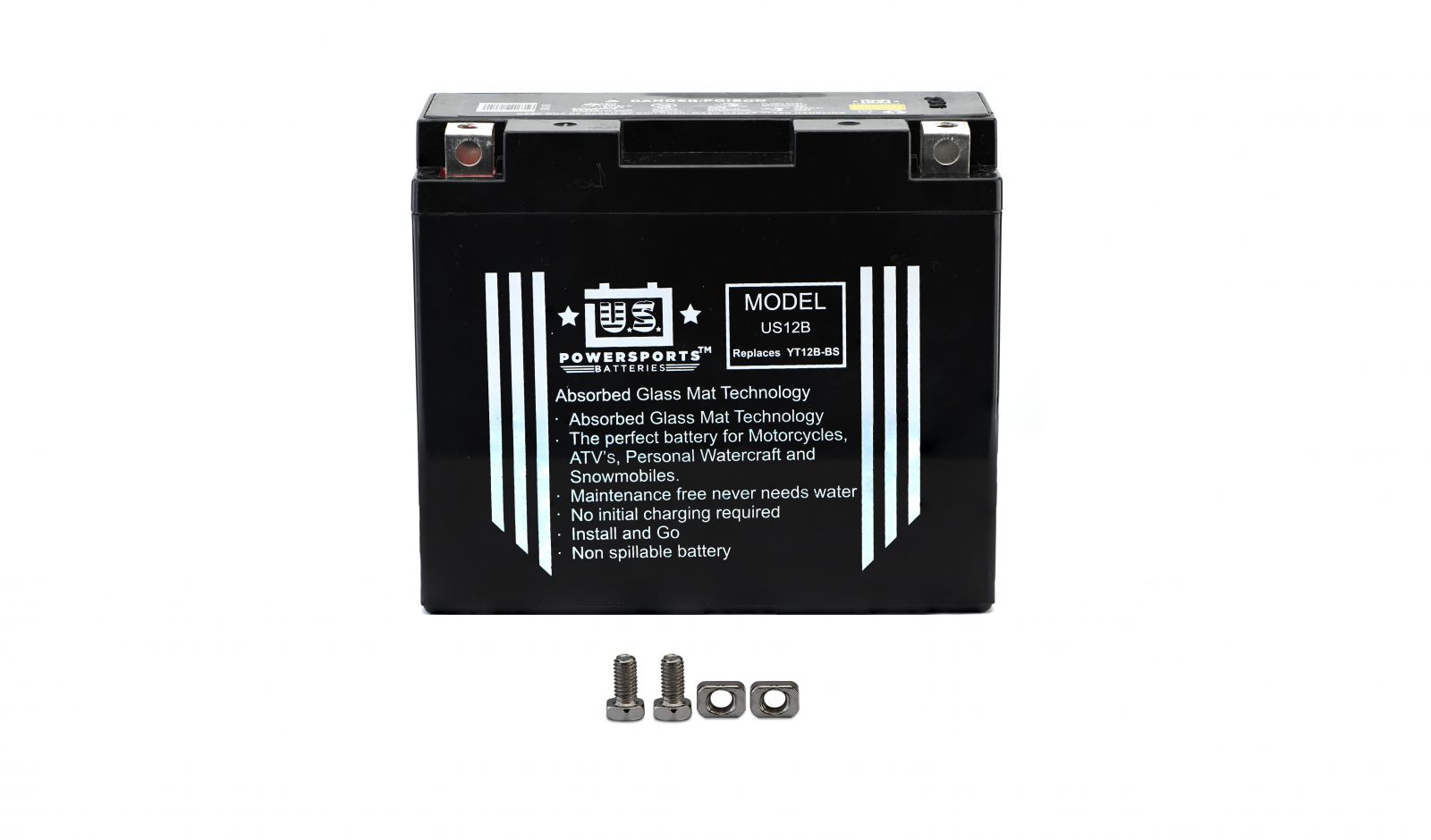 Us Powersports Sealed Battery - 501126U image