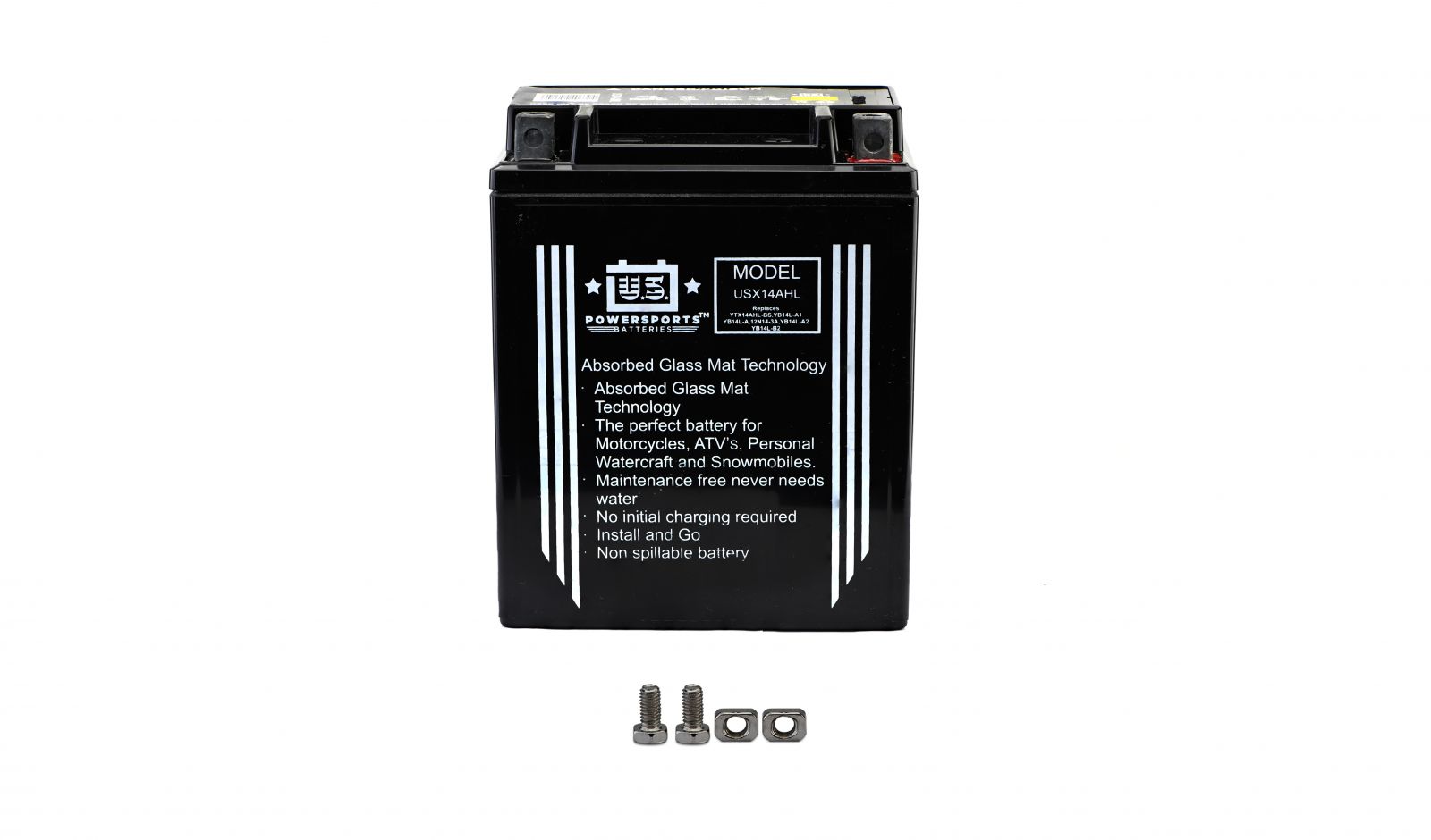 Us Powersports Sealed Battery - 501142U image