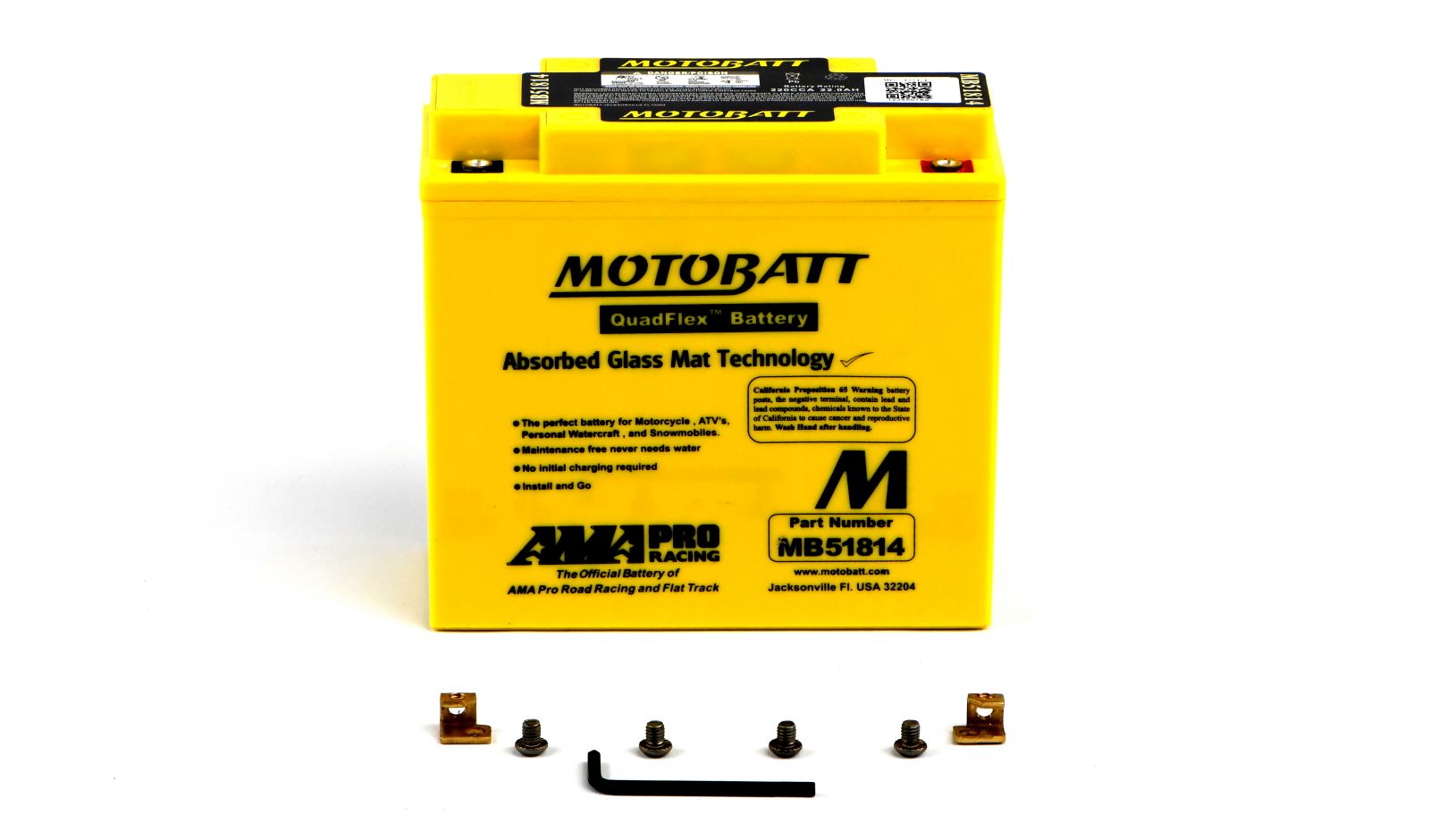 Motobatt Batteries - 501186MY image