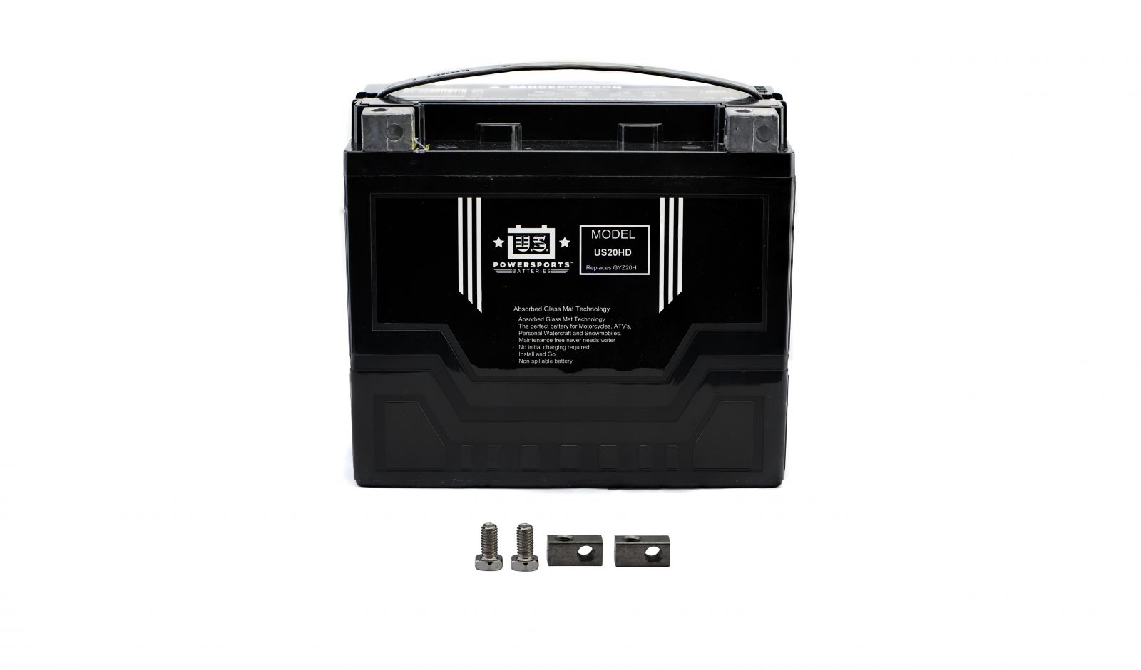 Us Powersports Sealed Battery - 501204U image