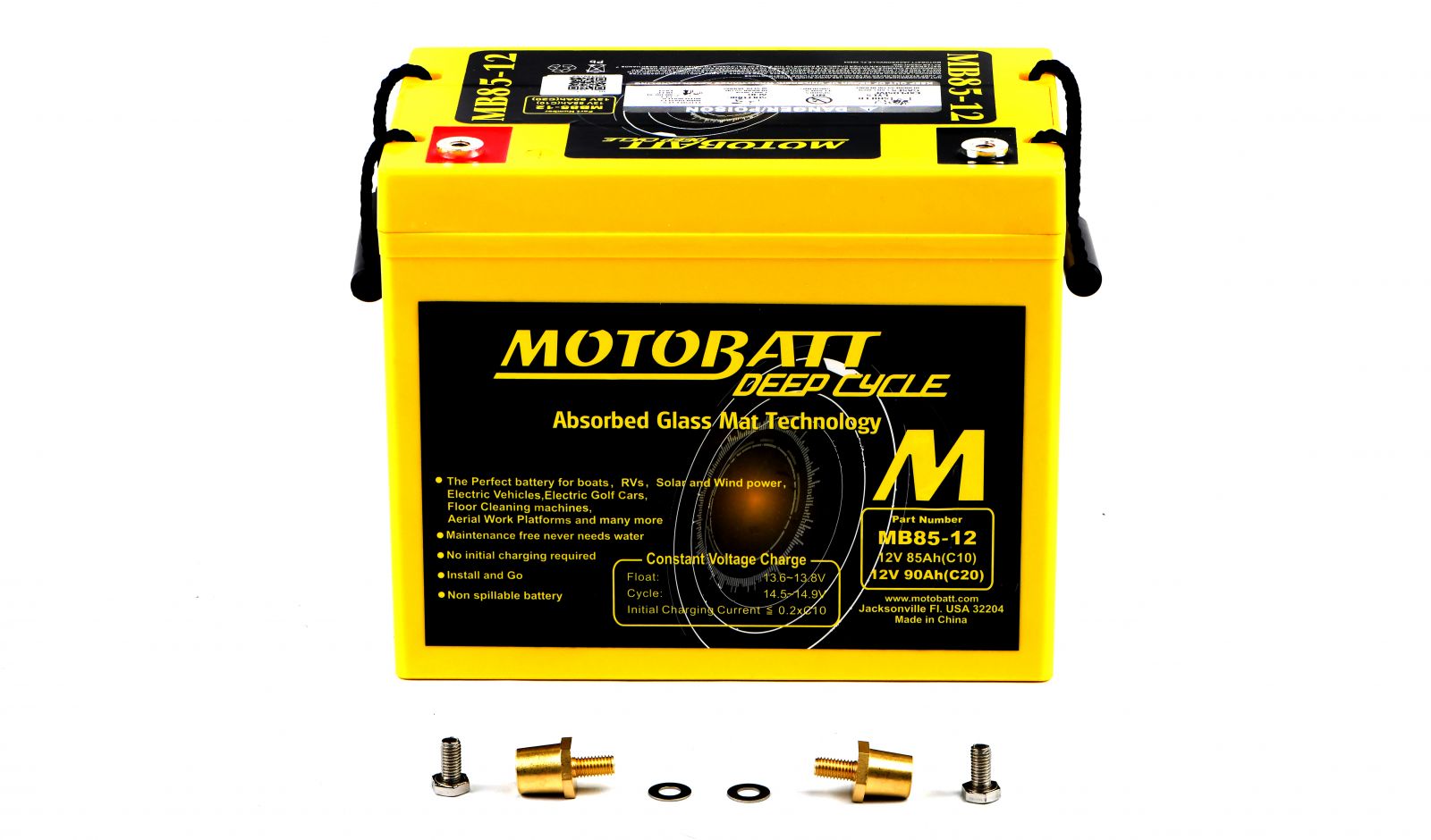 Motobatt Batteries - 501650MY image