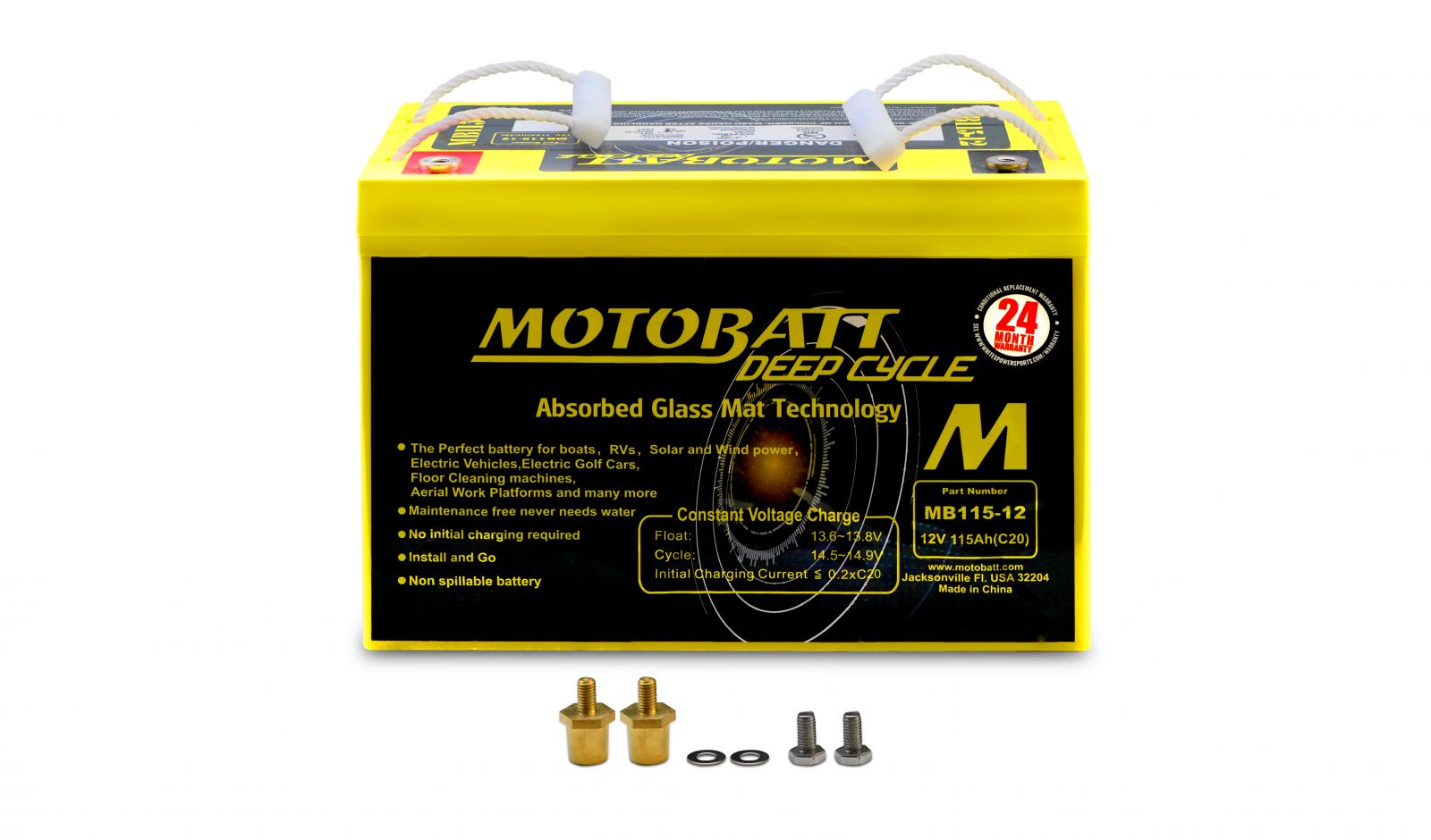 Motobatt Batteries - 501654MY image