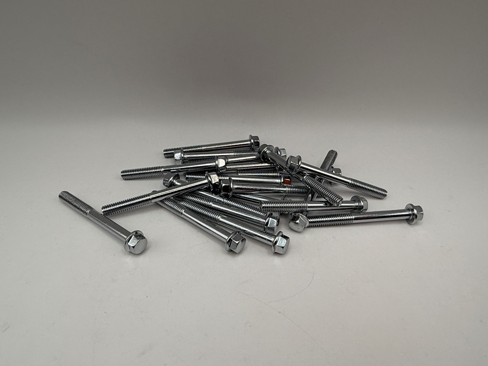 Chrome Bolts (6mm Flanged) - 654655HC image