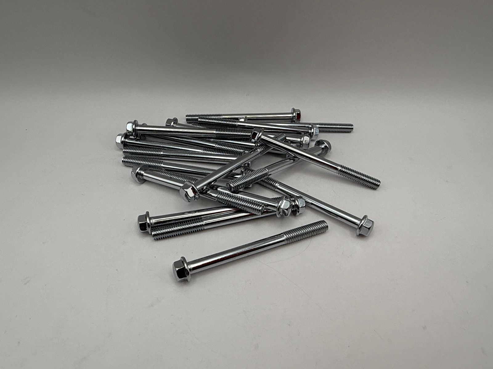 Chrome Bolts (6mm Flanged) - 654670HC image