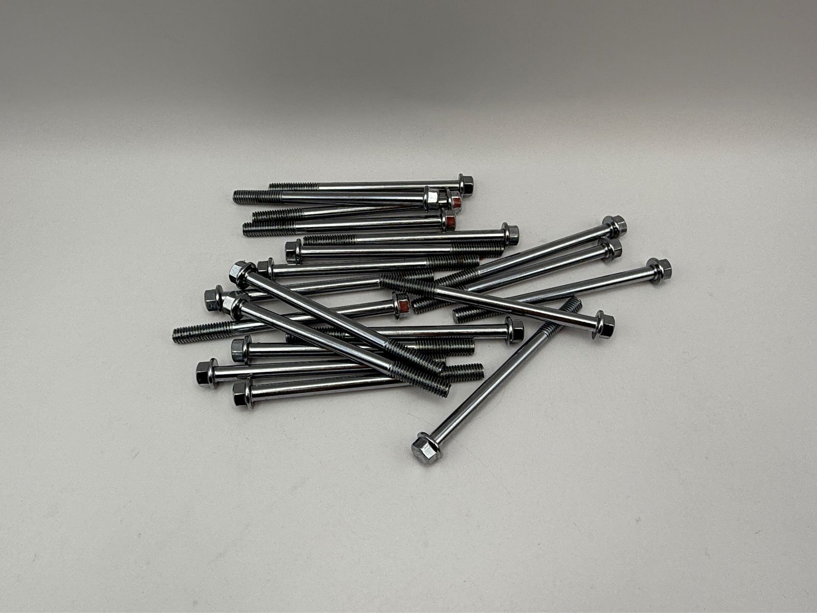 Chrome Bolts (6mm Flanged) - 654680HC image