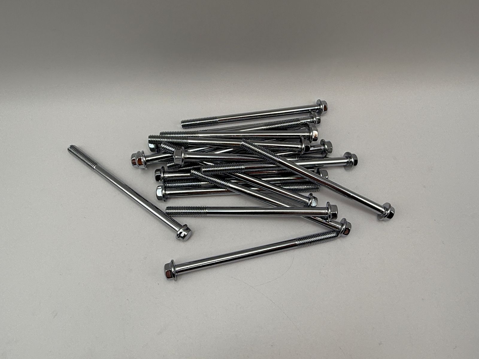 Chrome Bolts (6mm Flanged) - 654690HC image