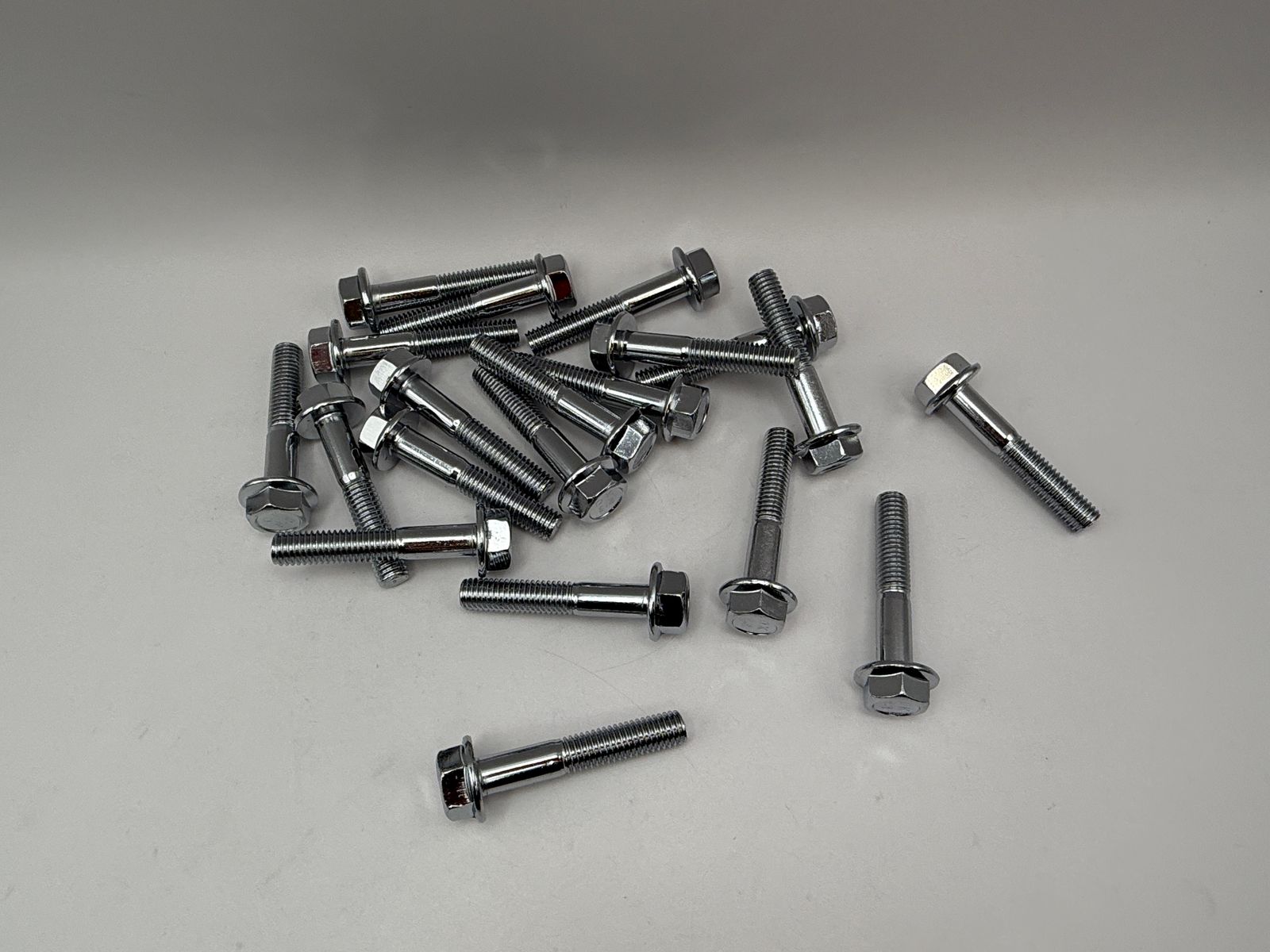 Chrome Bolts (8mm Flanged) - 654845HC image