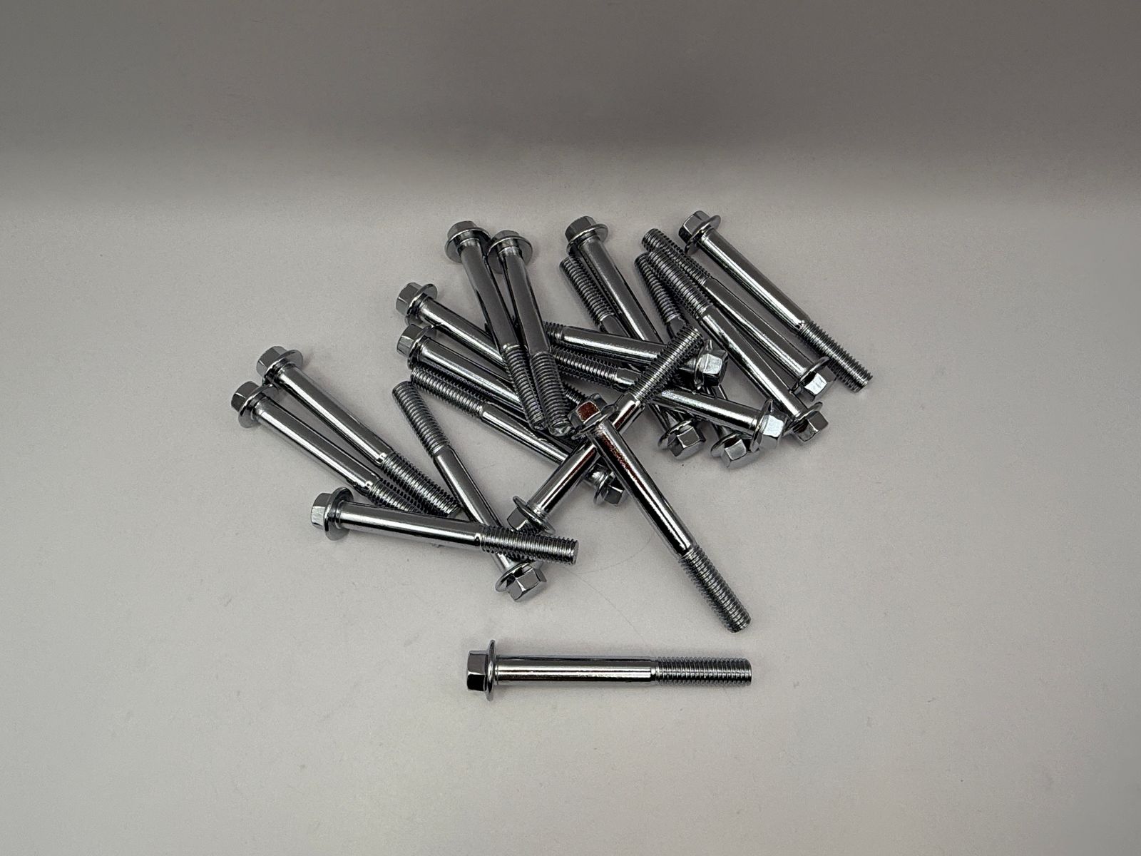Chrome Bolts (8mm Flanged) - 654870HC image