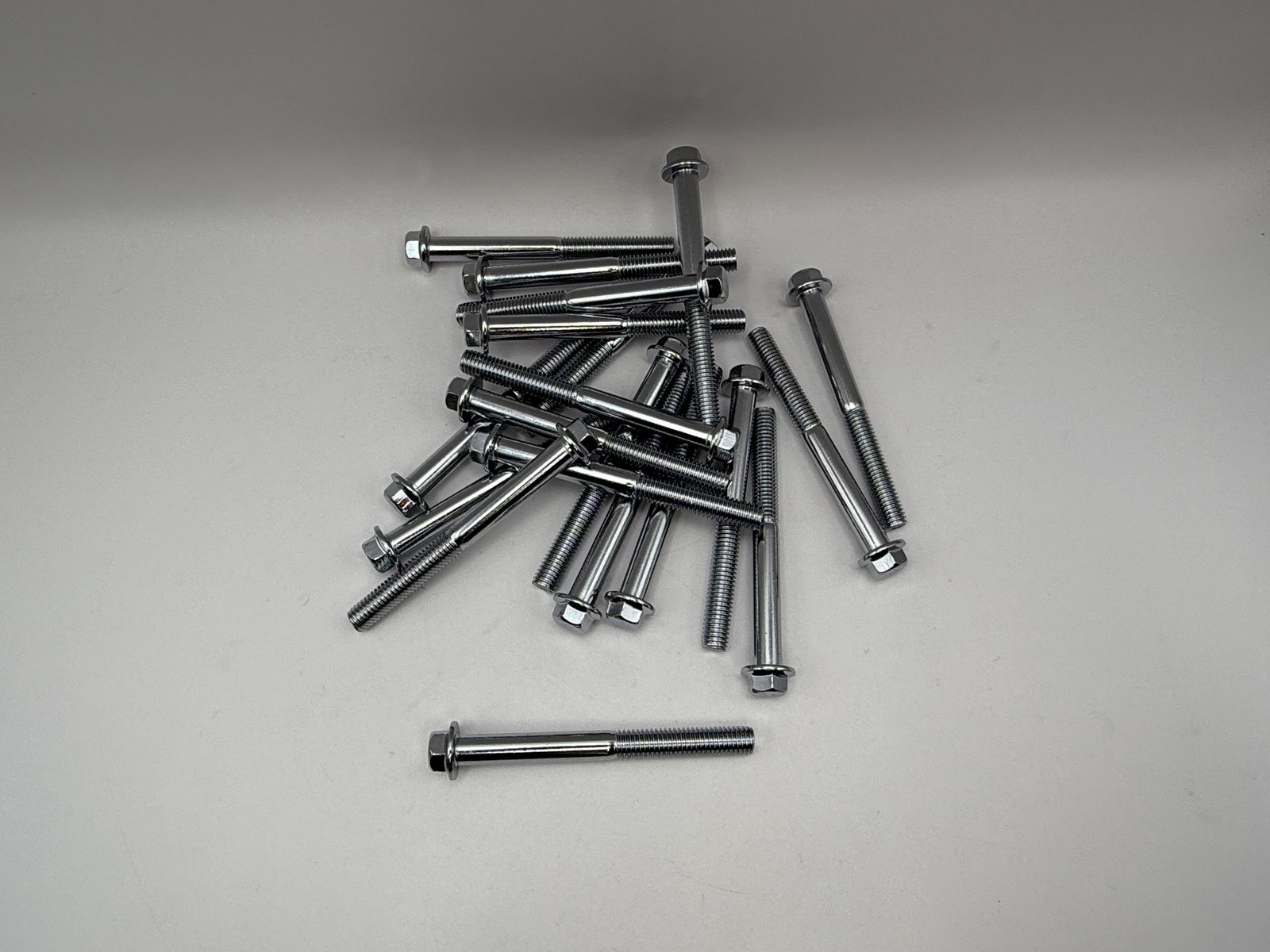 Chrome Bolts (8mm Flanged) - 654880HC image