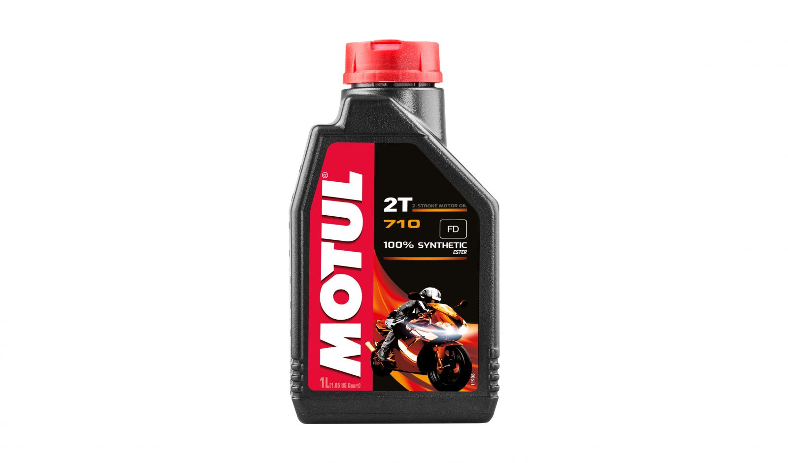 Motul 710 2T Motor Oil - Set of 4 1-Gallon Bottles France