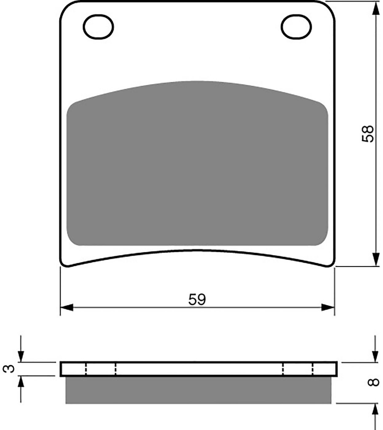 Goldfren Ad Brake Pads - 700027GA image