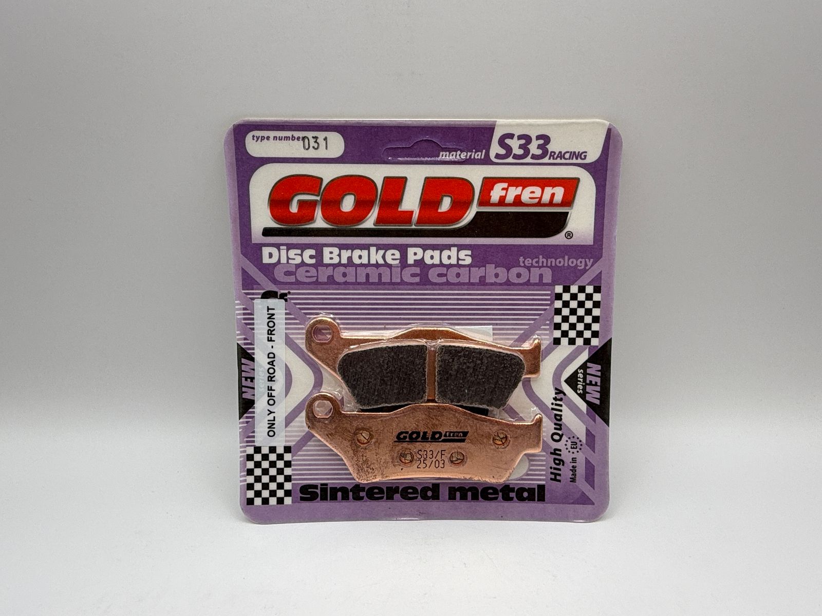 Goldfren S33 Brake Pads - 700031GS image