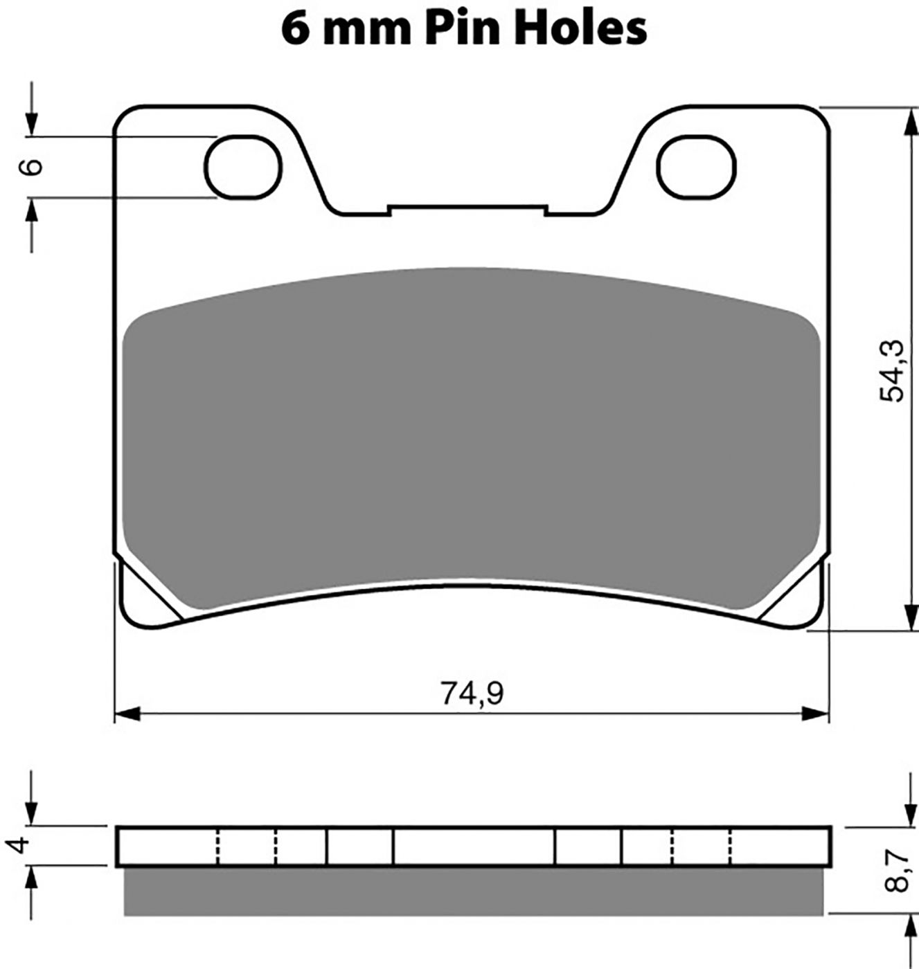 Goldfren Ad Brake Pads - 700045GA image