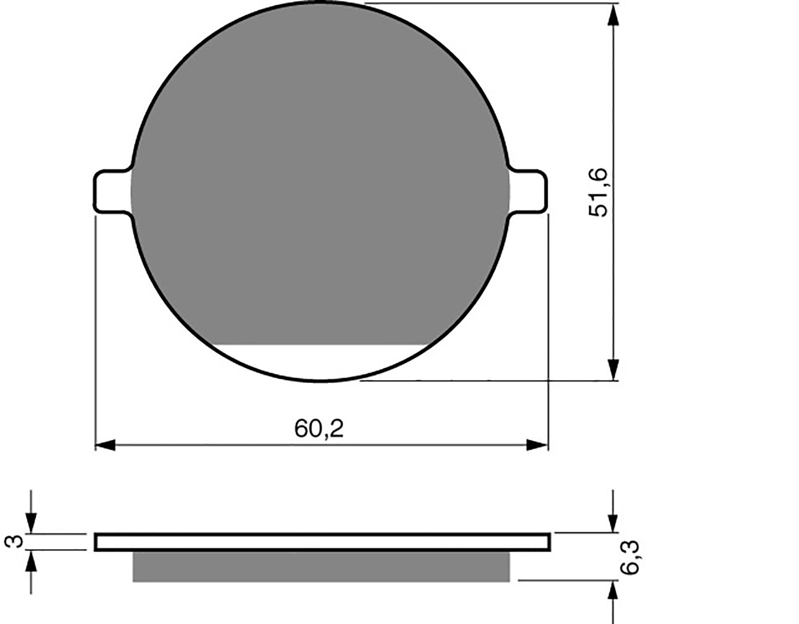 Goldfren Ad Brake Pads - 700097GA image