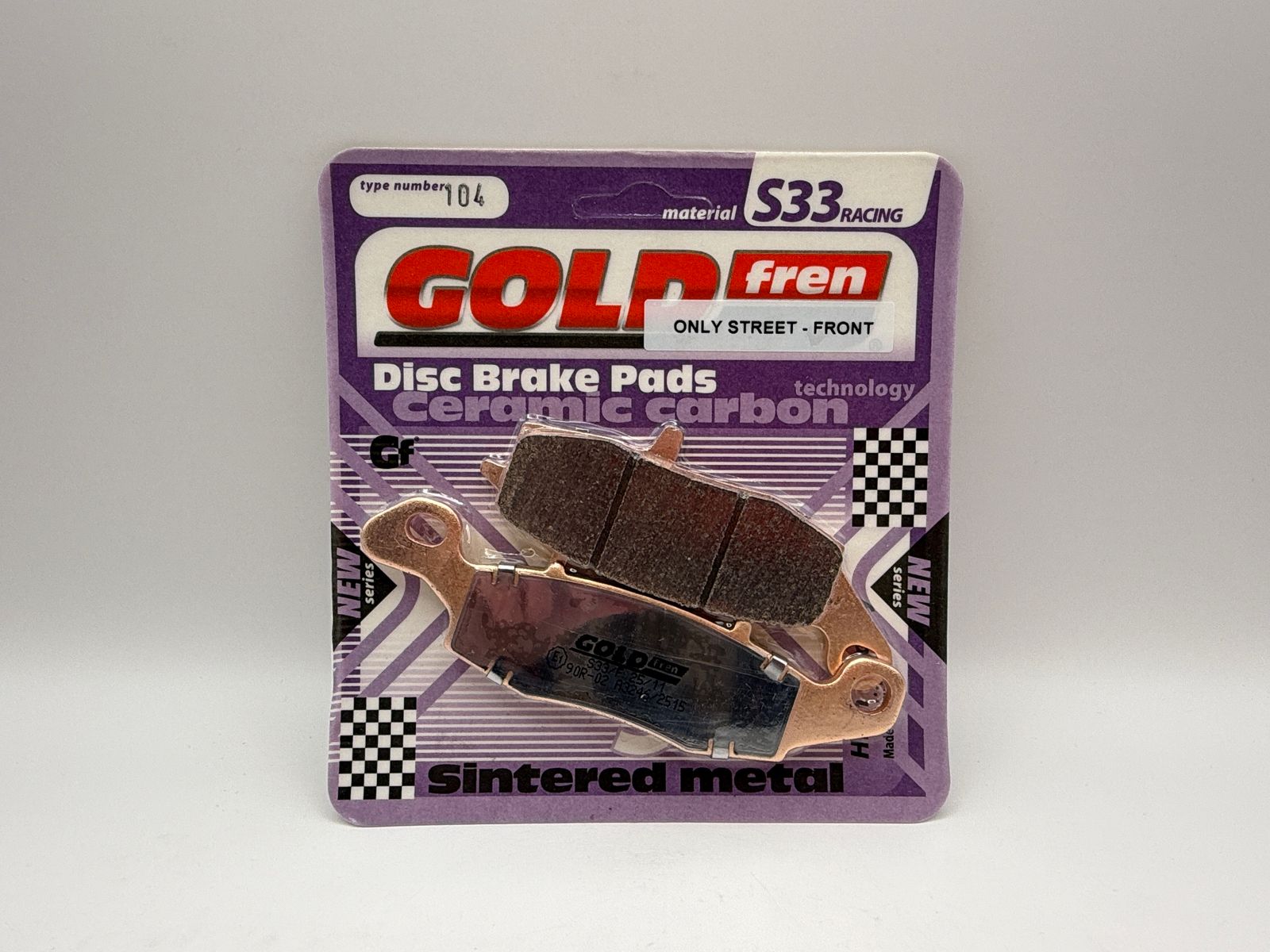 Goldfren S33 Brake Pads - 700104GS image