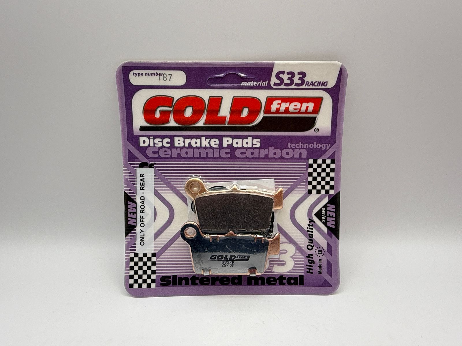Goldfren S33 Brake Pads - 700187GS image
