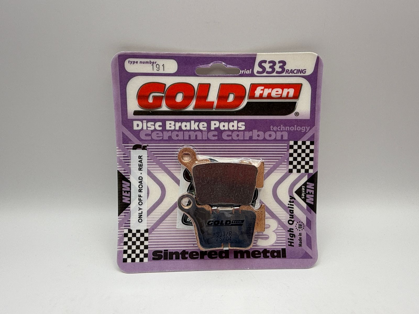 Goldfren S33 Brake Pads - 700191GS image