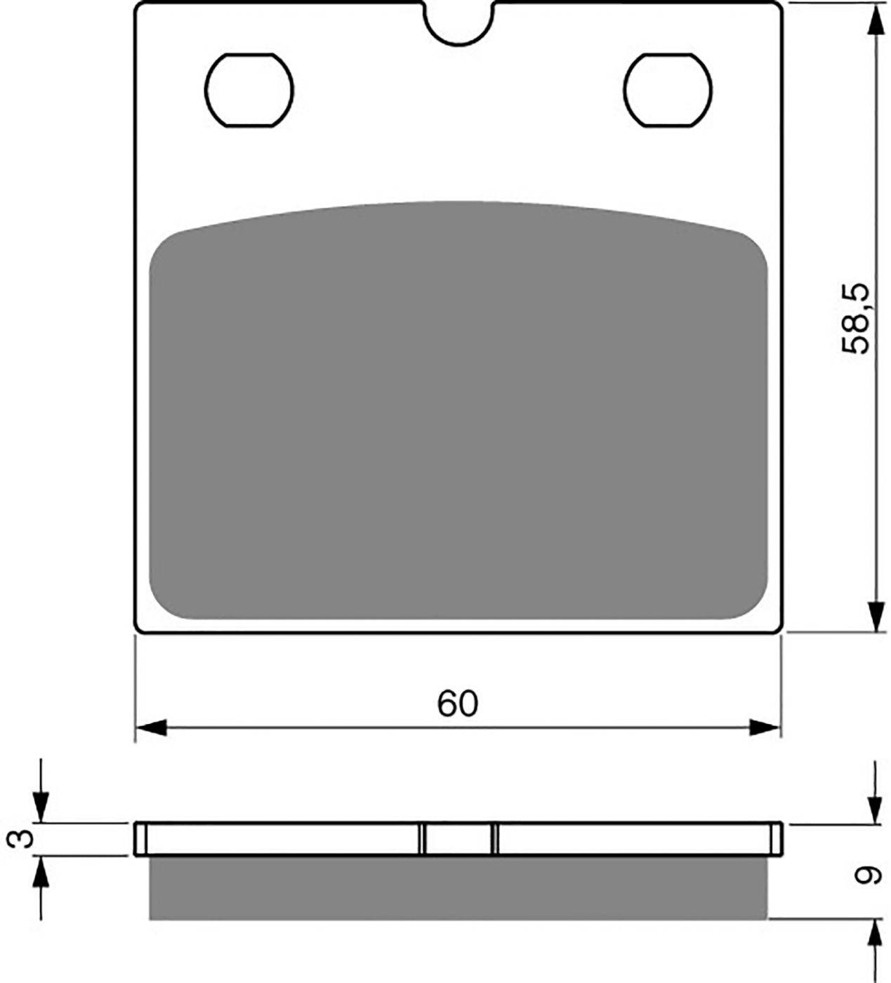 Goldfren Ad Brake Pads - 700197GA image