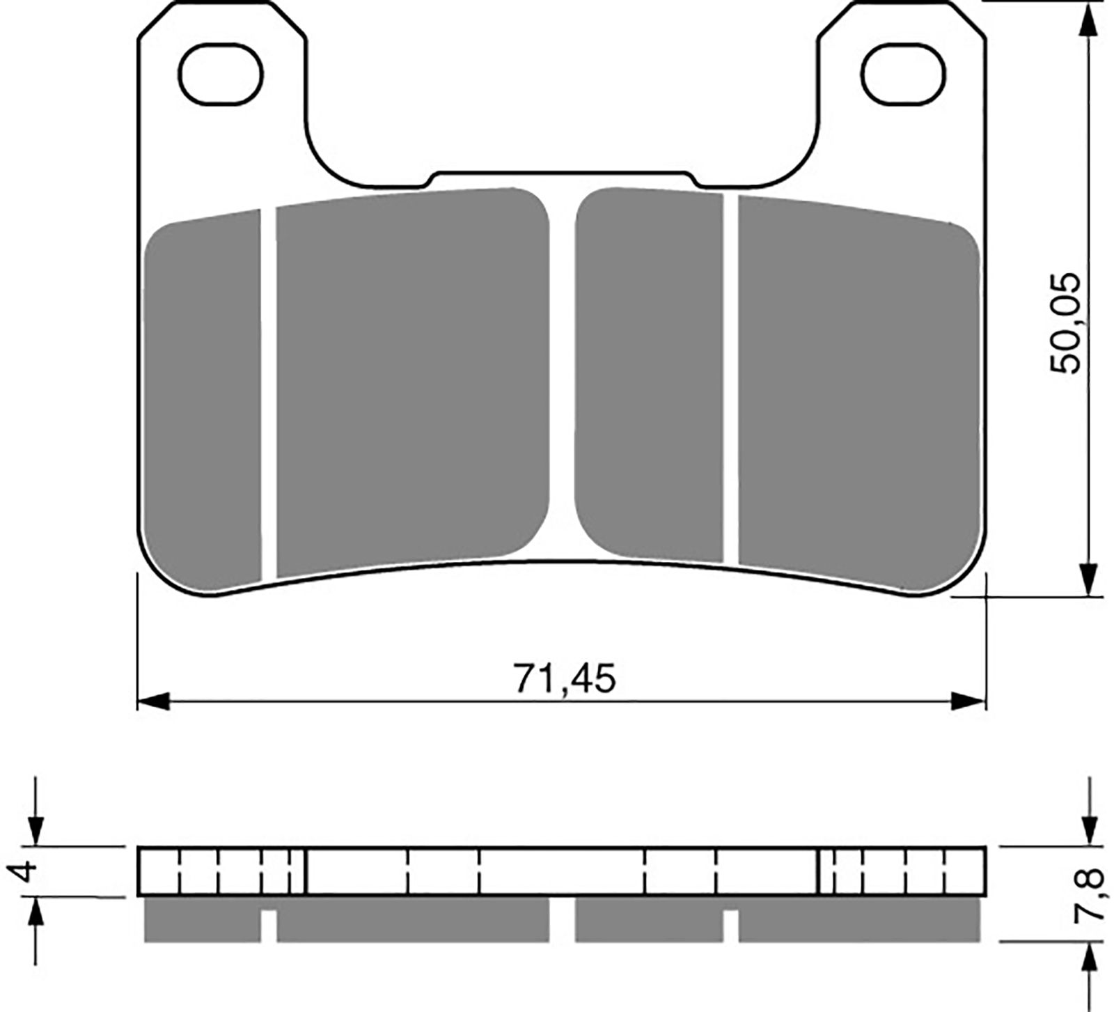 Goldfren Ad Brake Pads - 700213GA image