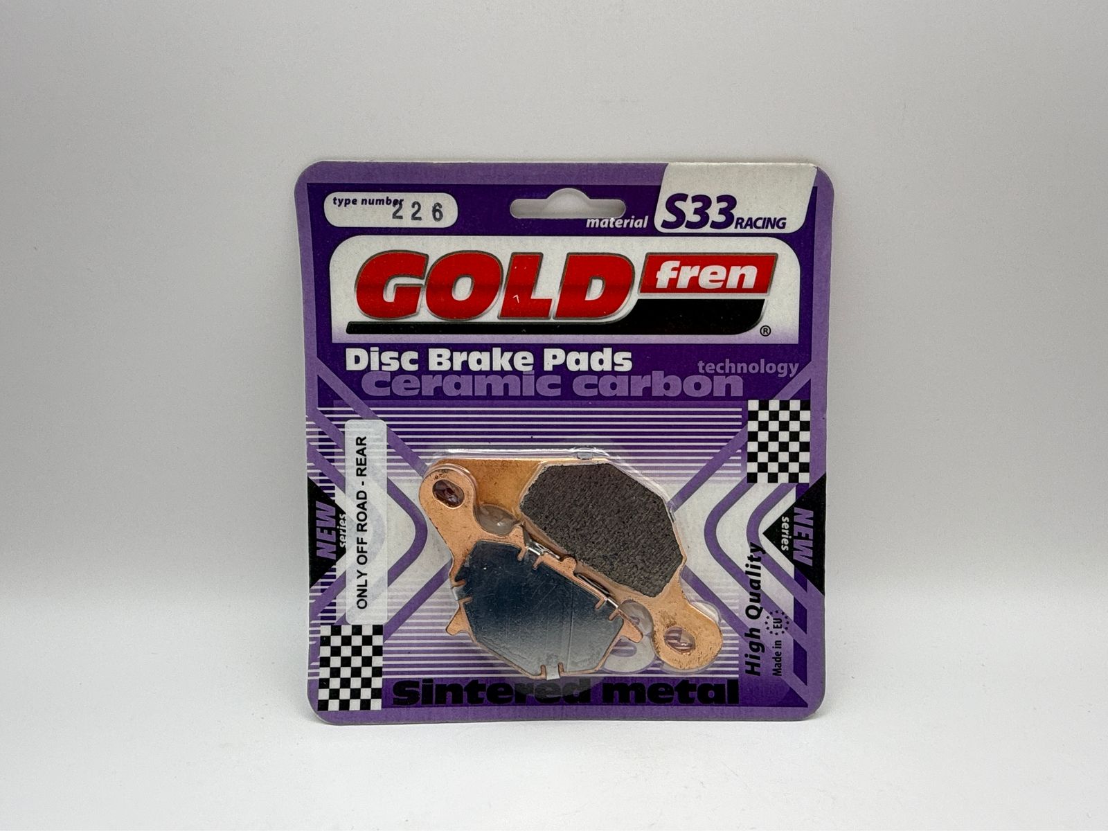 Goldfren S33 Brake Pads - 700226GS image