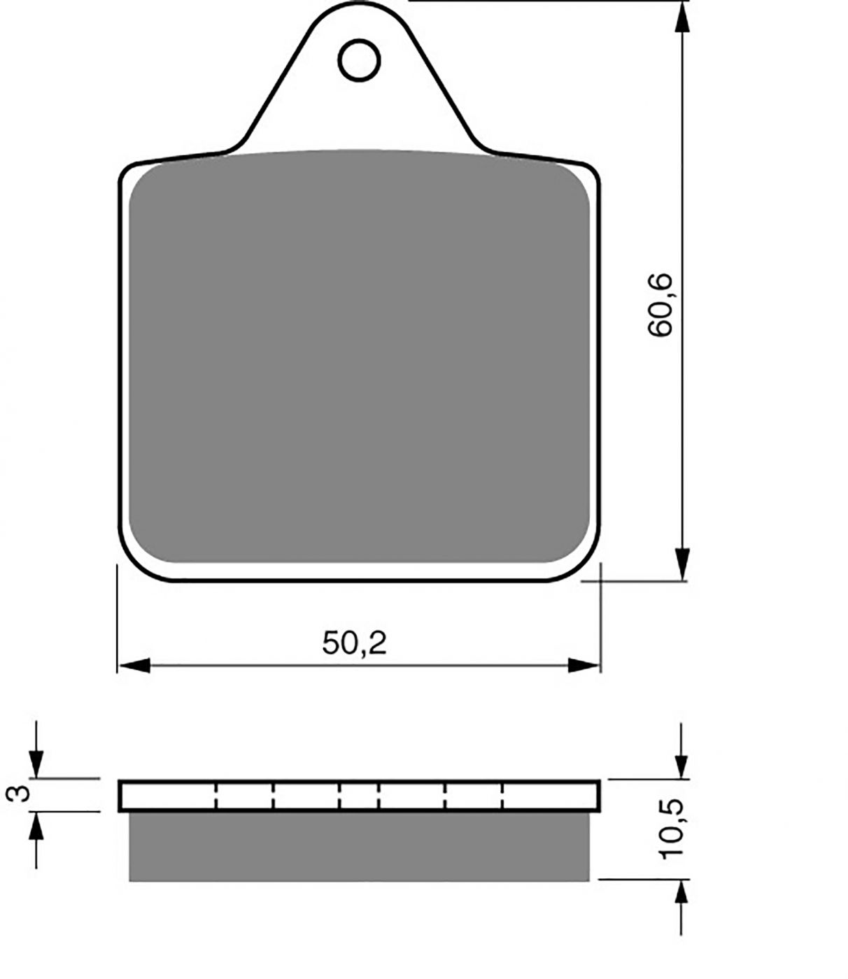 Goldfren Ad Brake Pads - 700236GA image