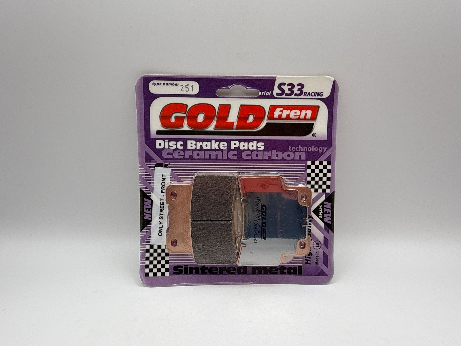 Goldfren S33 Brake Pads - 700251GS image