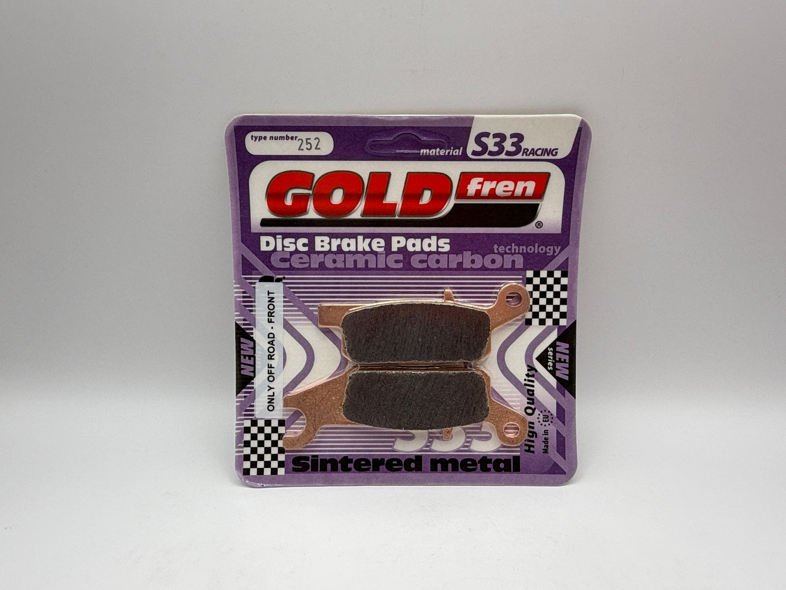 Goldfren S33 Brake Pads - 700252GS image