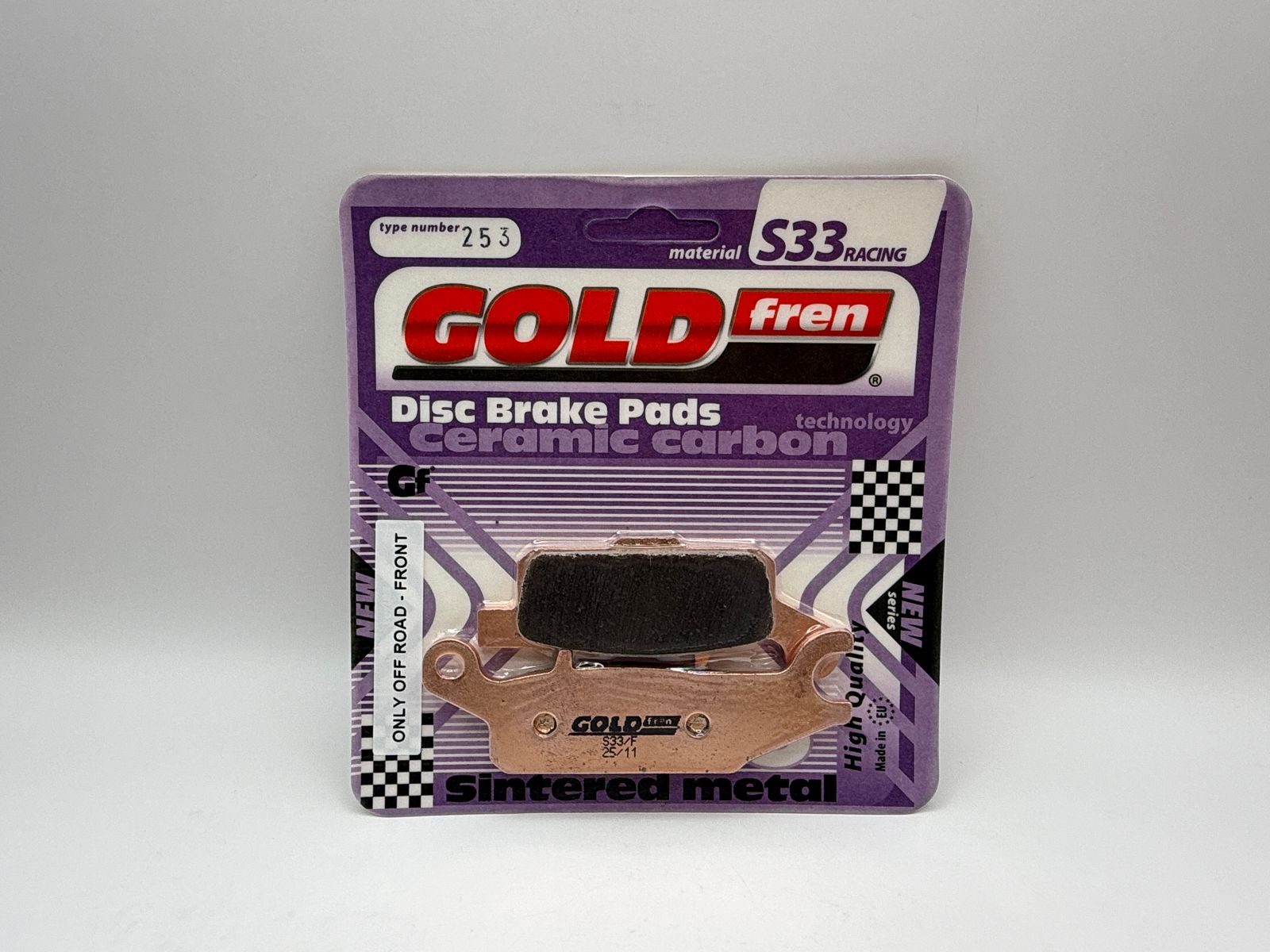 Goldfren S33 Brake Pads - 700253GS image