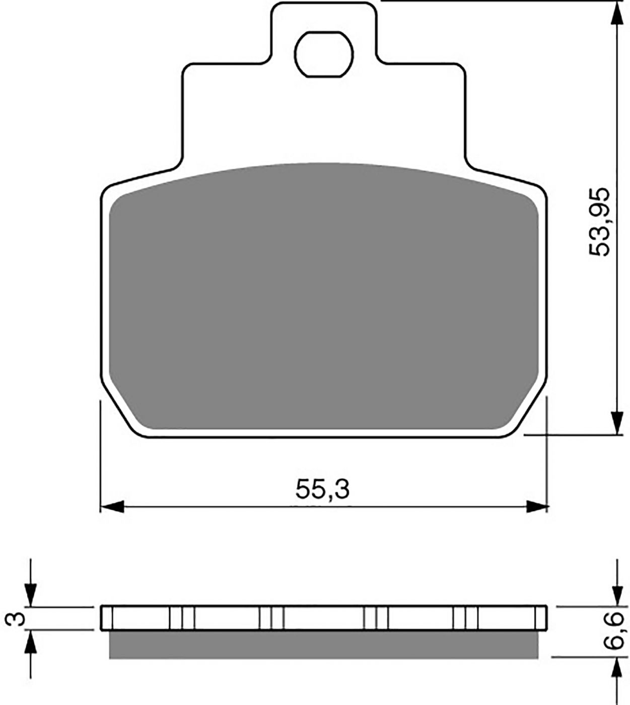 Goldfren Ad Brake Pads - 700263GA image