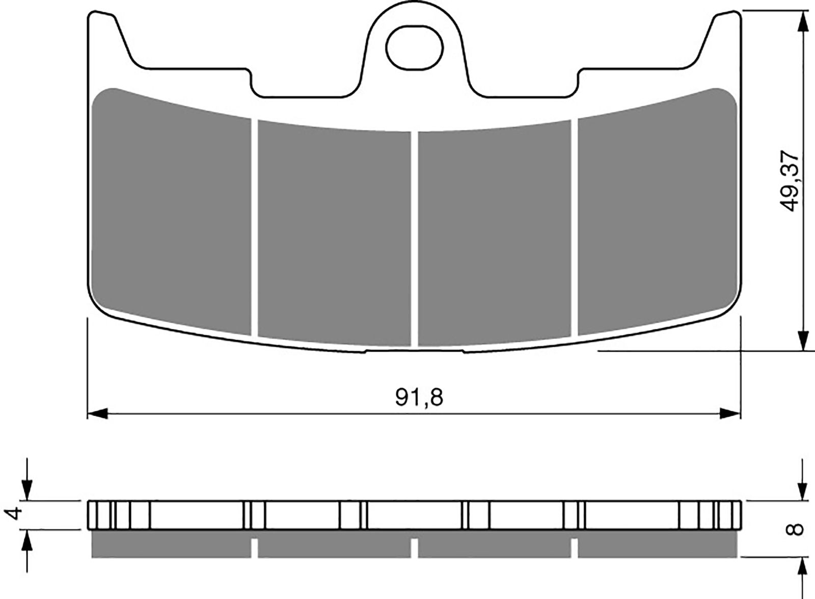 Goldfren Ad Brake Pads - 700270GA image