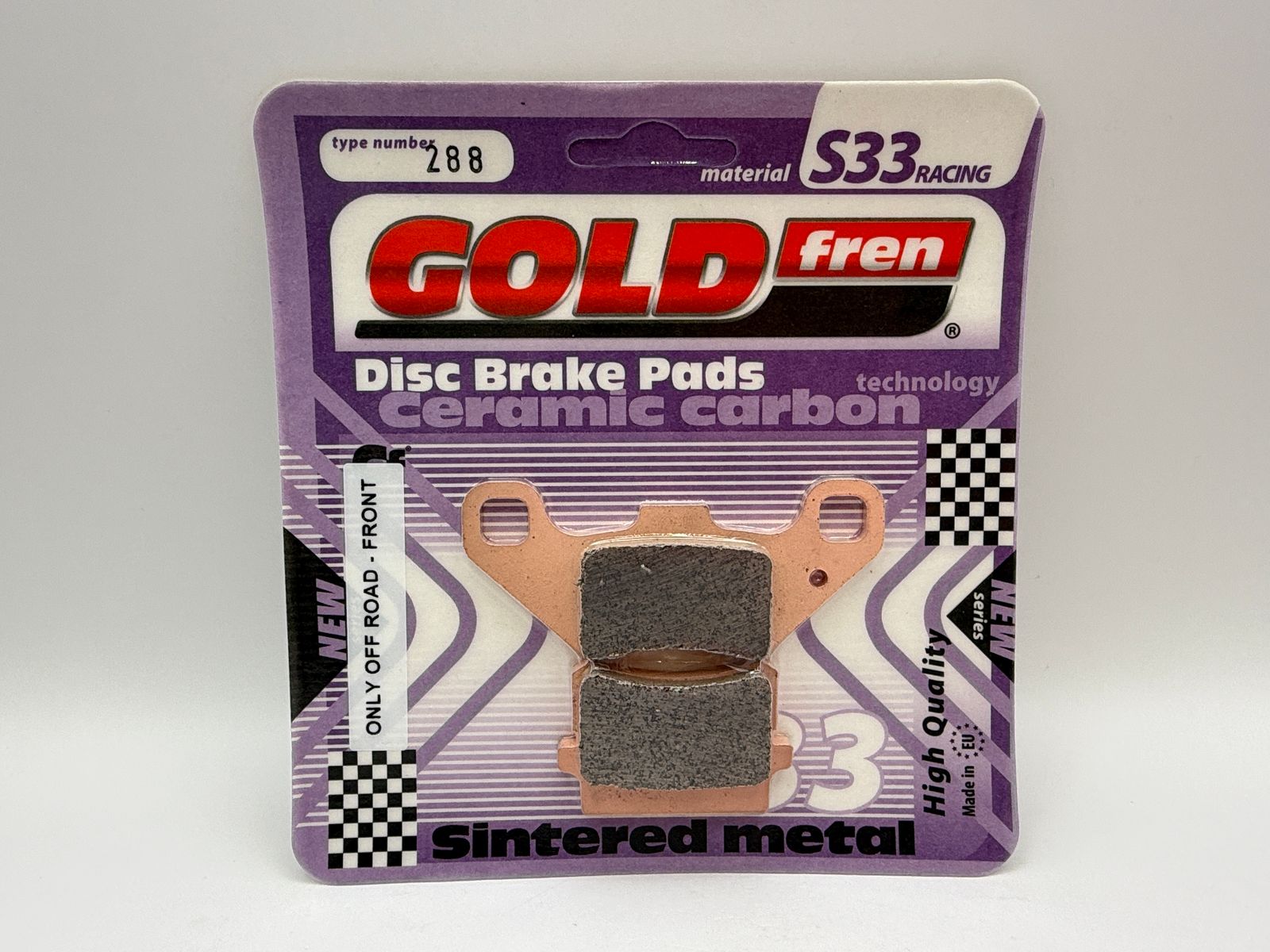 Goldfren S33 Brake Pads - 700288GS image