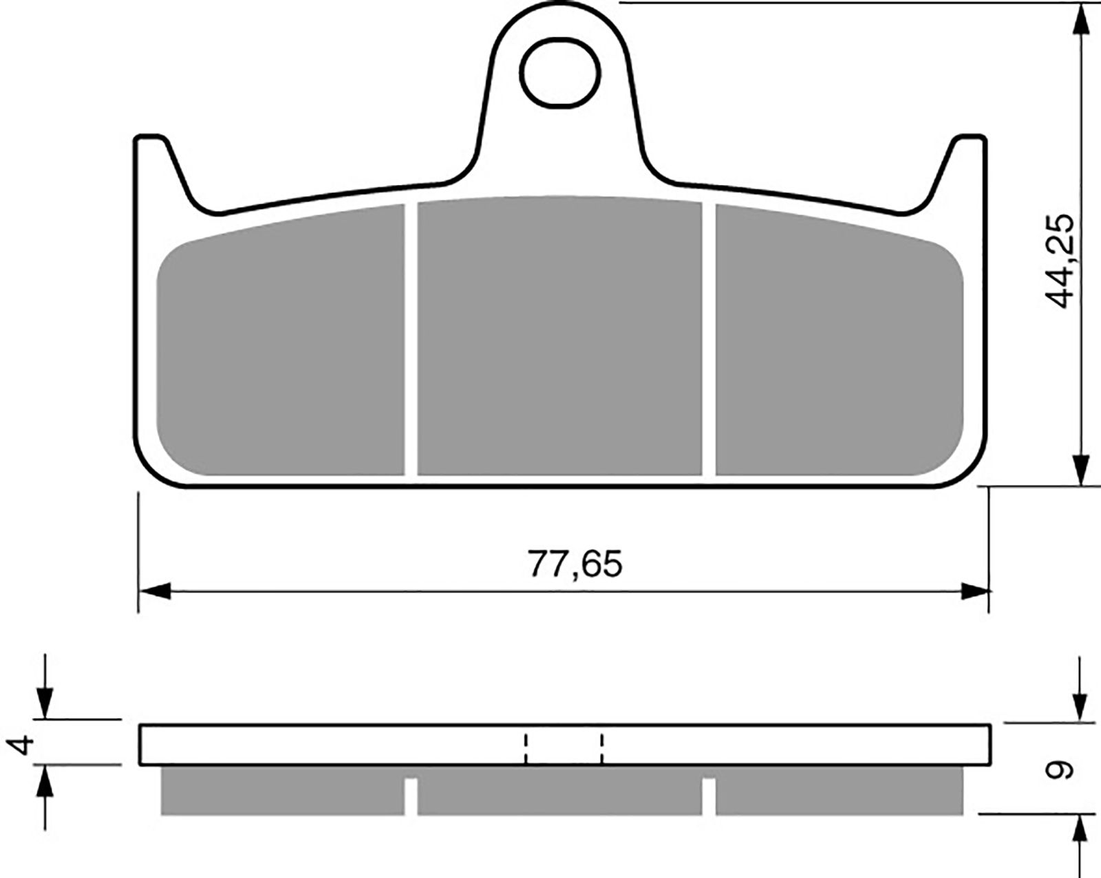 Goldfren Ad Brake Pads - 700301GA image