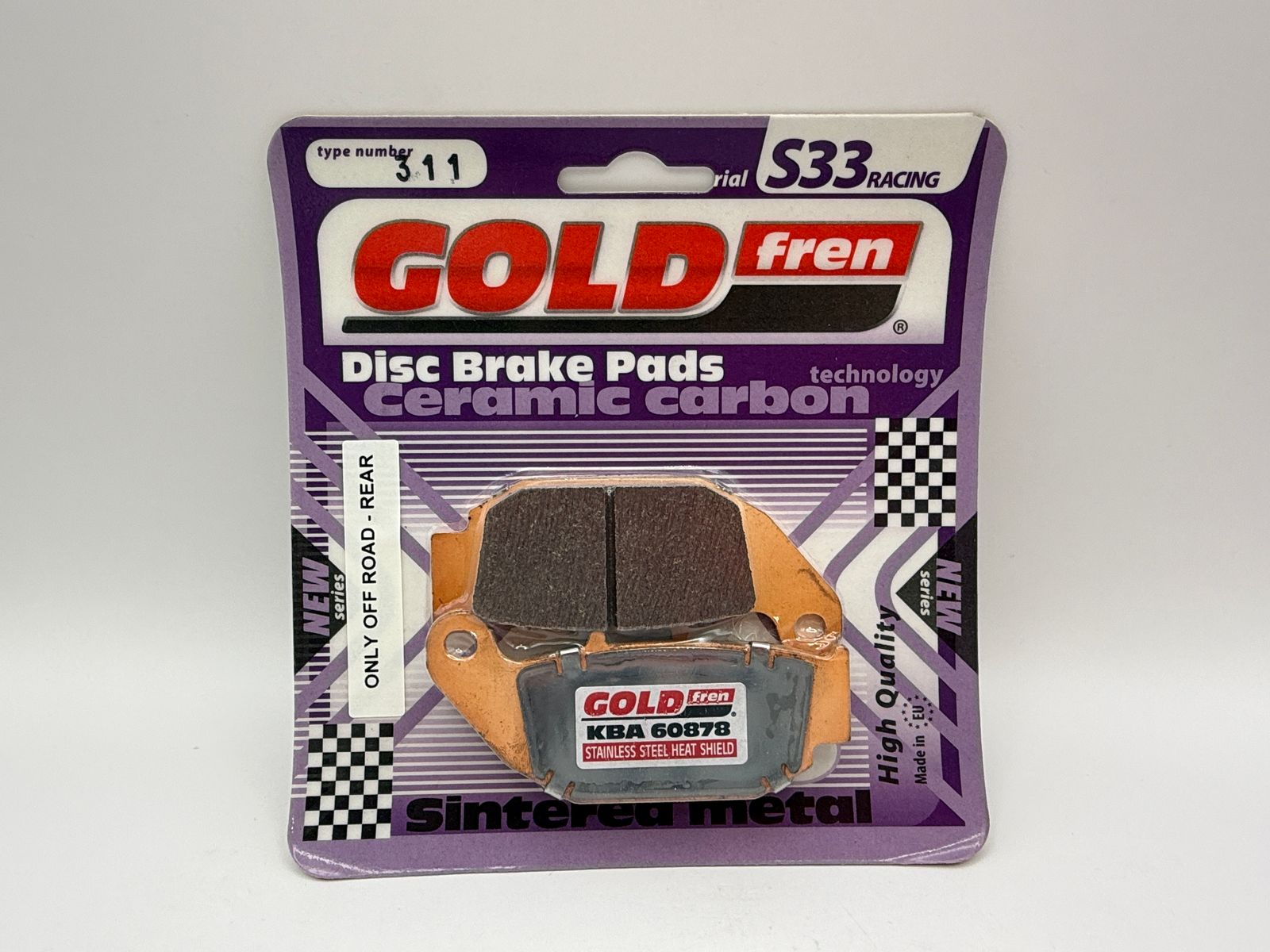 Goldfren S33 Brake Pads - 700311GS image