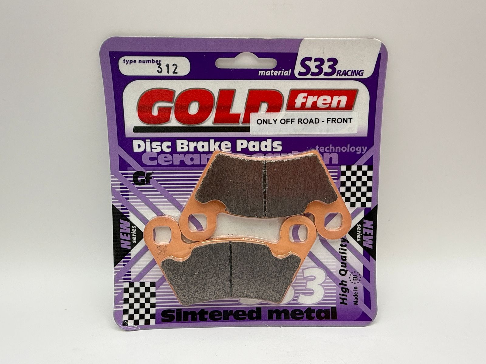 Goldfren S33 Brake Pads - 700312GS image