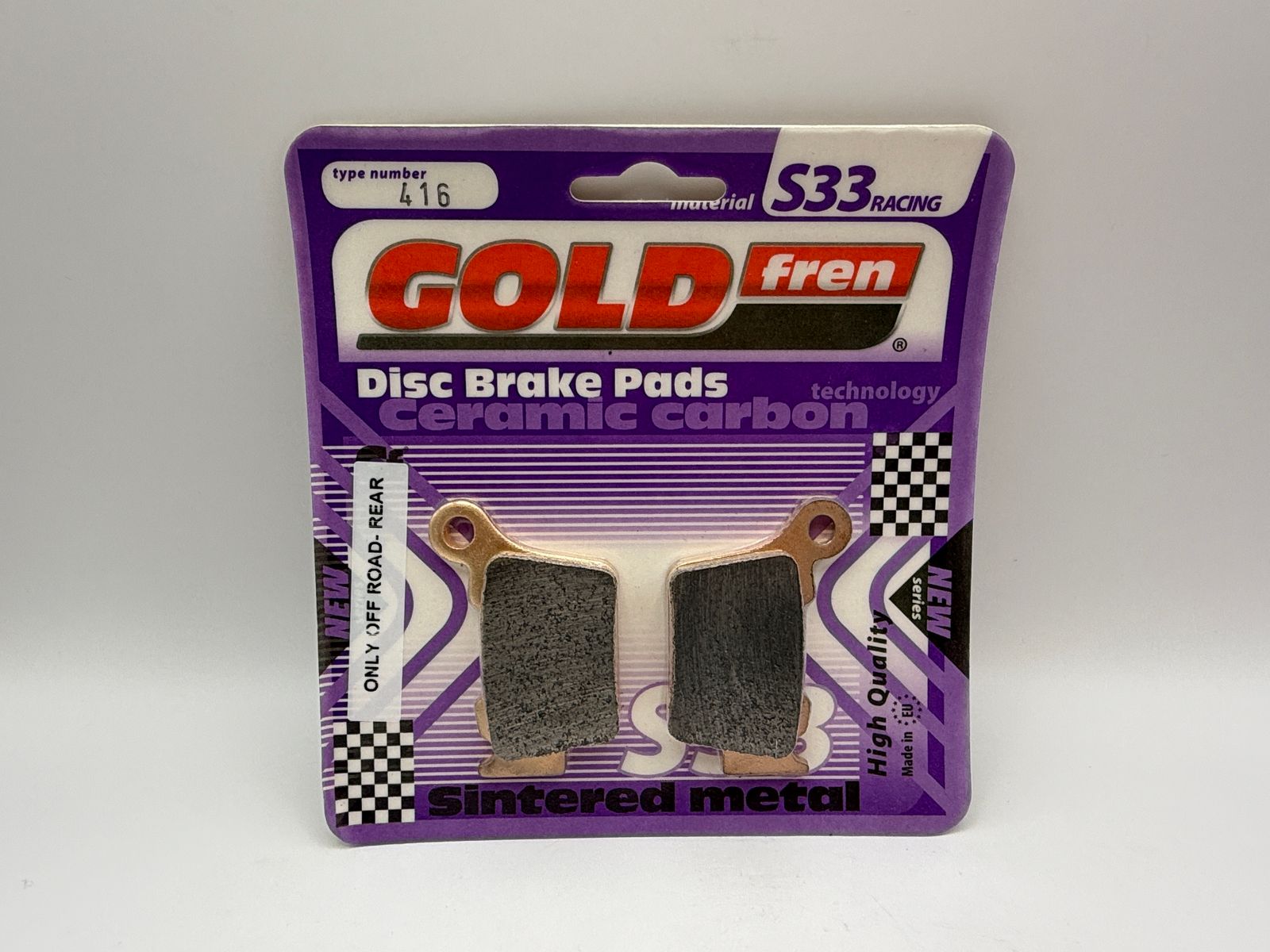 Goldfren S33 Brake Pads - 700416GS image