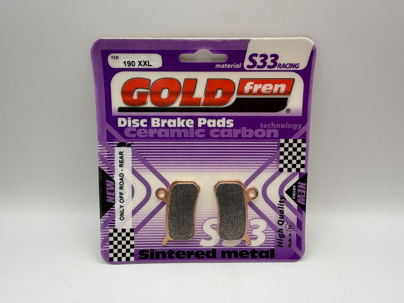 Goldfren S33 Brake Pads - 700590GS image