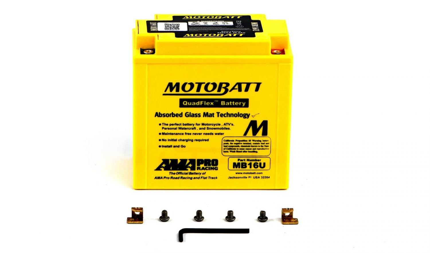Motobatt Batteries - 501162MY Motobatt Batteries - 501162MY image