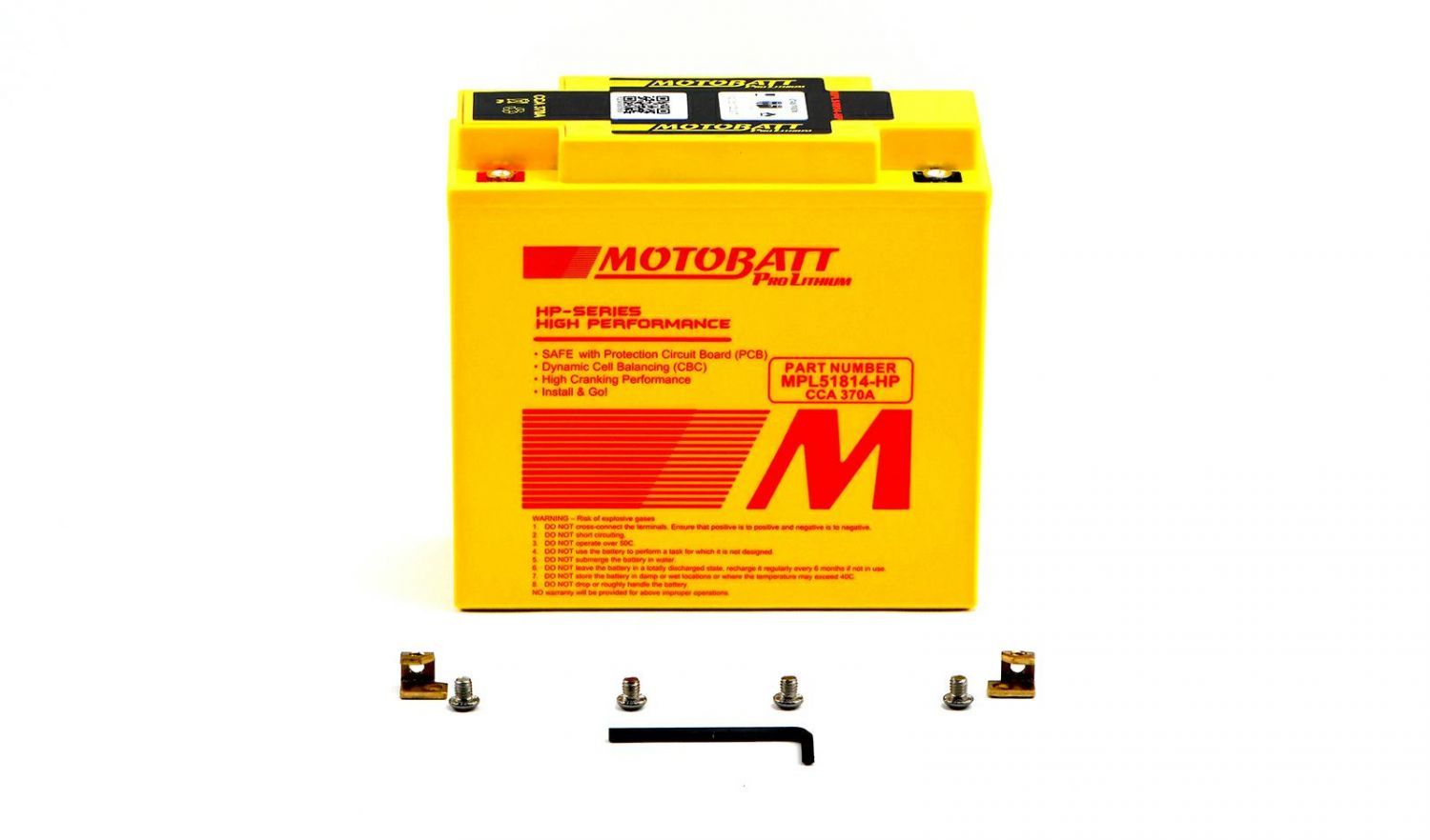 Motobatt Lithium Batteries - 501186MR Motobatt Lithium Batteries - 501186MR image