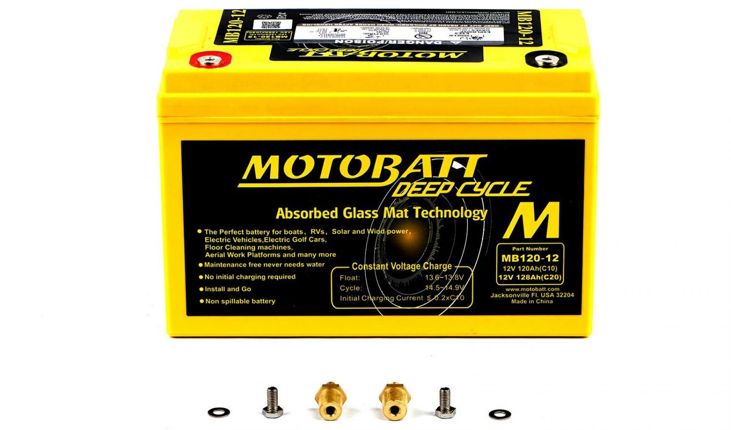 Motobatt Batteries - 501658MY Motobatt Batteries - 501658MY image