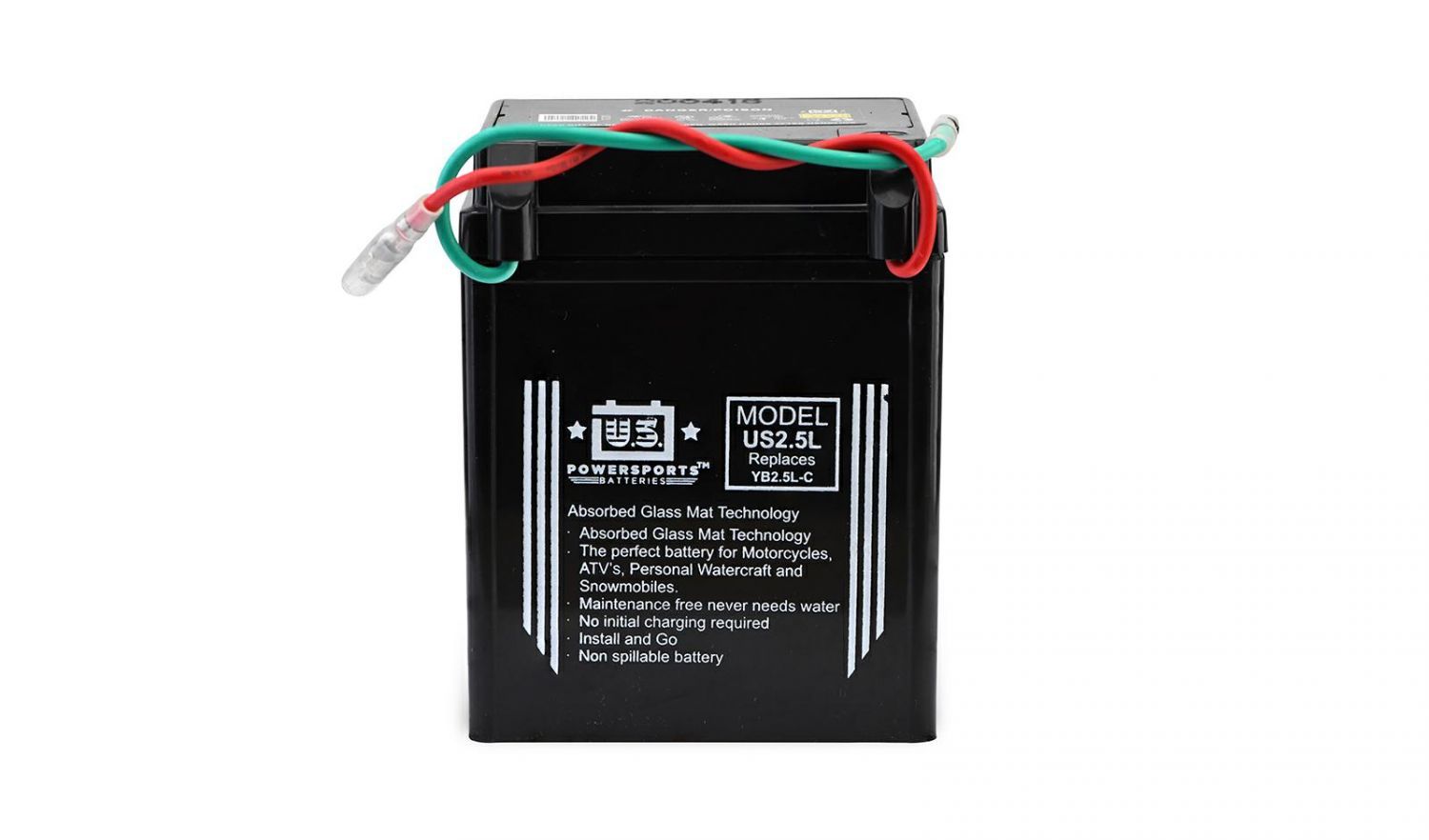 US Powersports Sealed Battery - 501025U US Powersports Sealed Battery - 501025U image