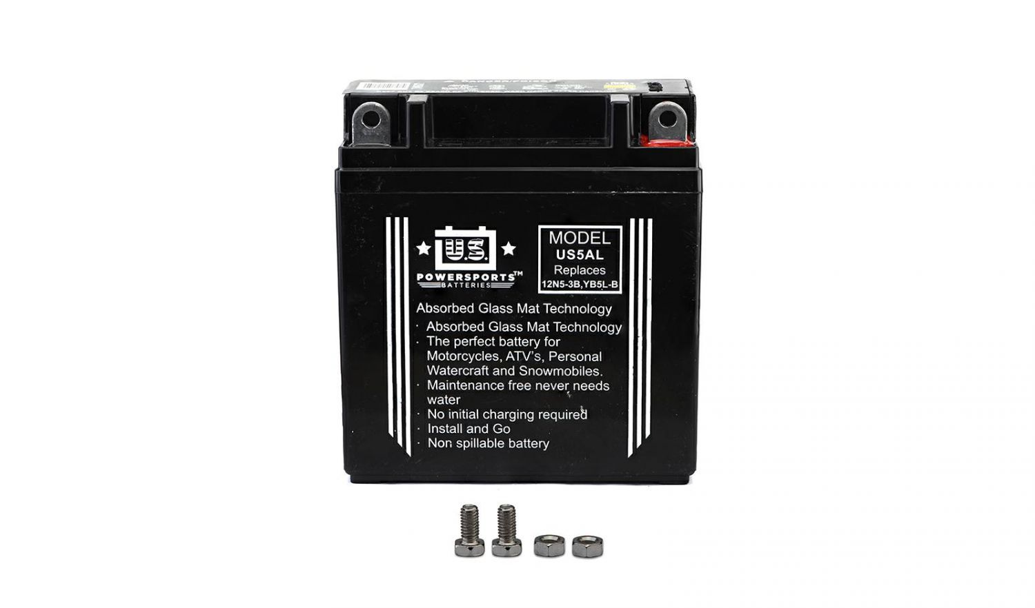 US Powersports Sealed Battery - 501051U US Powersports Sealed Battery - 501051U image