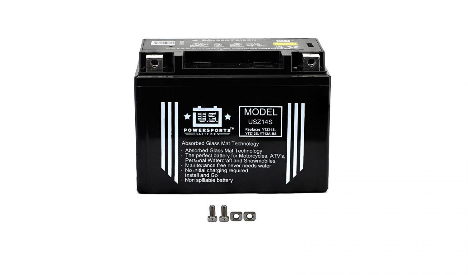 US Powersports Sealed Battery - 501147U US Powersports Sealed Battery - 501147U image