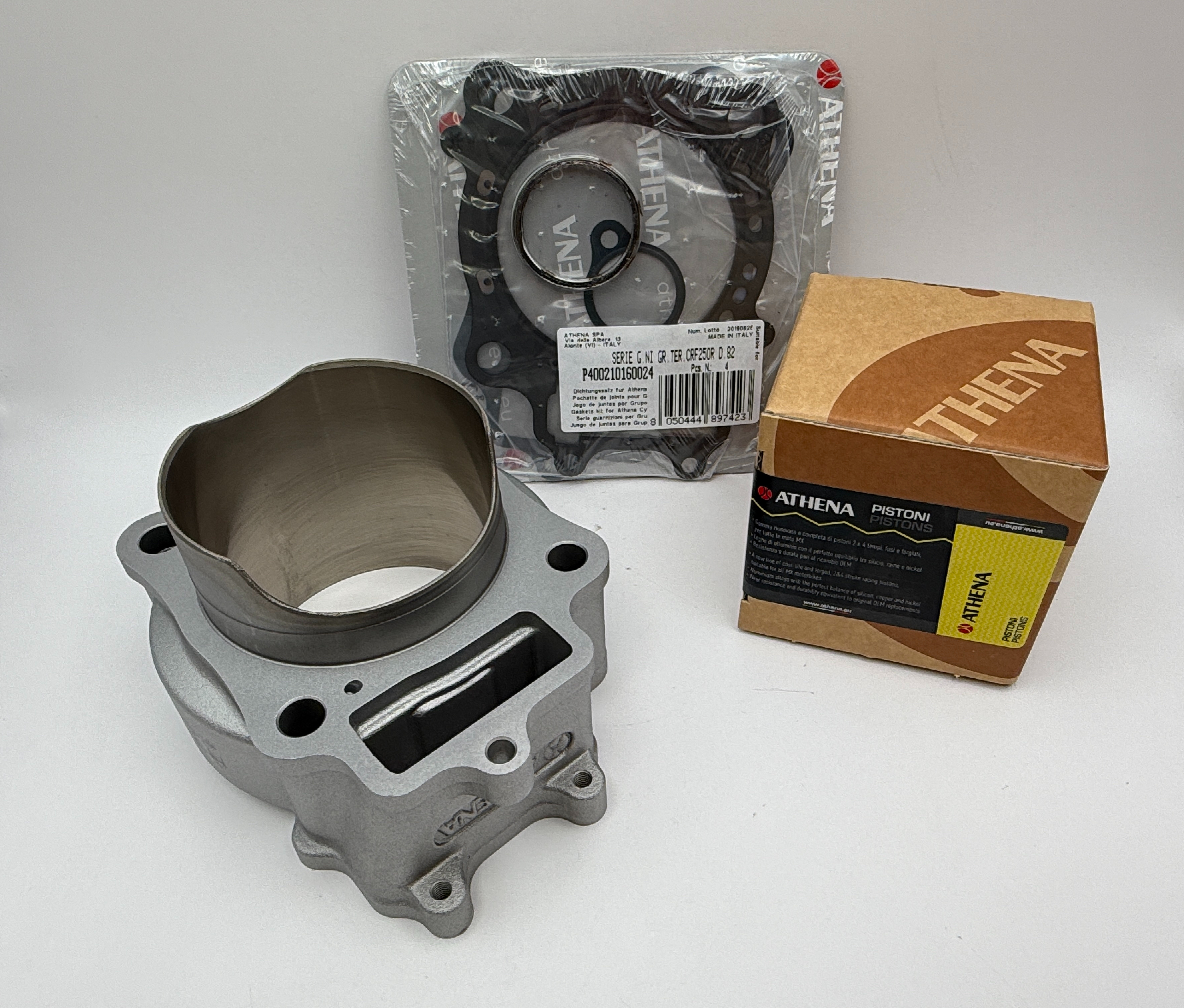 Athena Big Bore Cylinder Kit 82.00mm (+5.20mm) Top Set, Piston Honda CRF250R 10-17 (280cc)